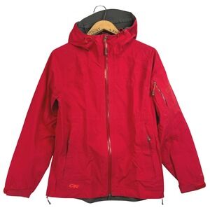 Outdoor Research Womens Aspire Jacket Gore Tex Red Size M Waterproof Shell